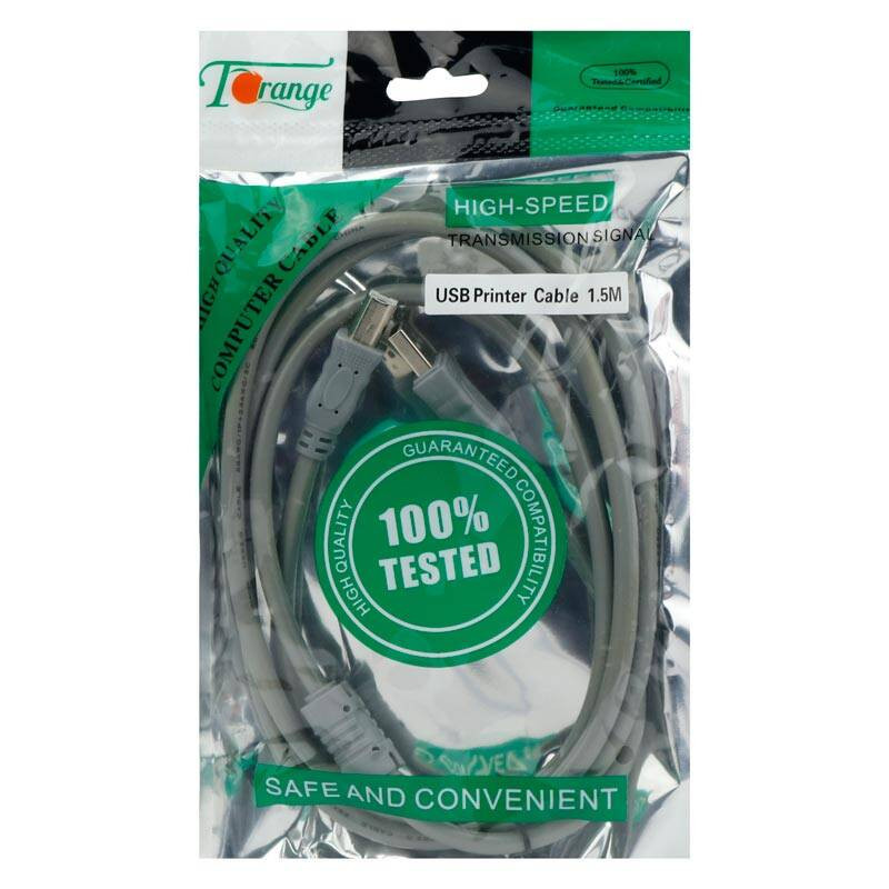 کابل USB پرینتر اورنج کد 1014005 طول 1.5 متر