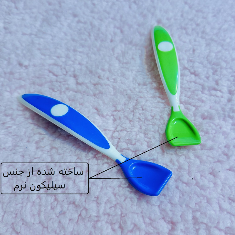 قاشق کودک دکتر براونز مدل first stage بسته 2 عددی
