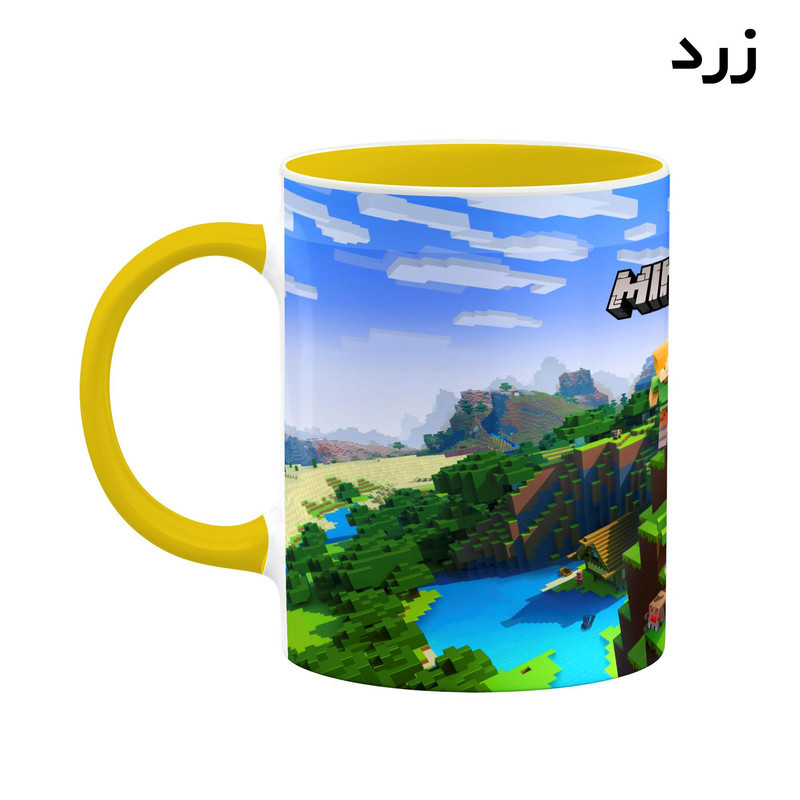 ماگ کاکتی طرح ماینکرافت minecraft مدل mgh41607