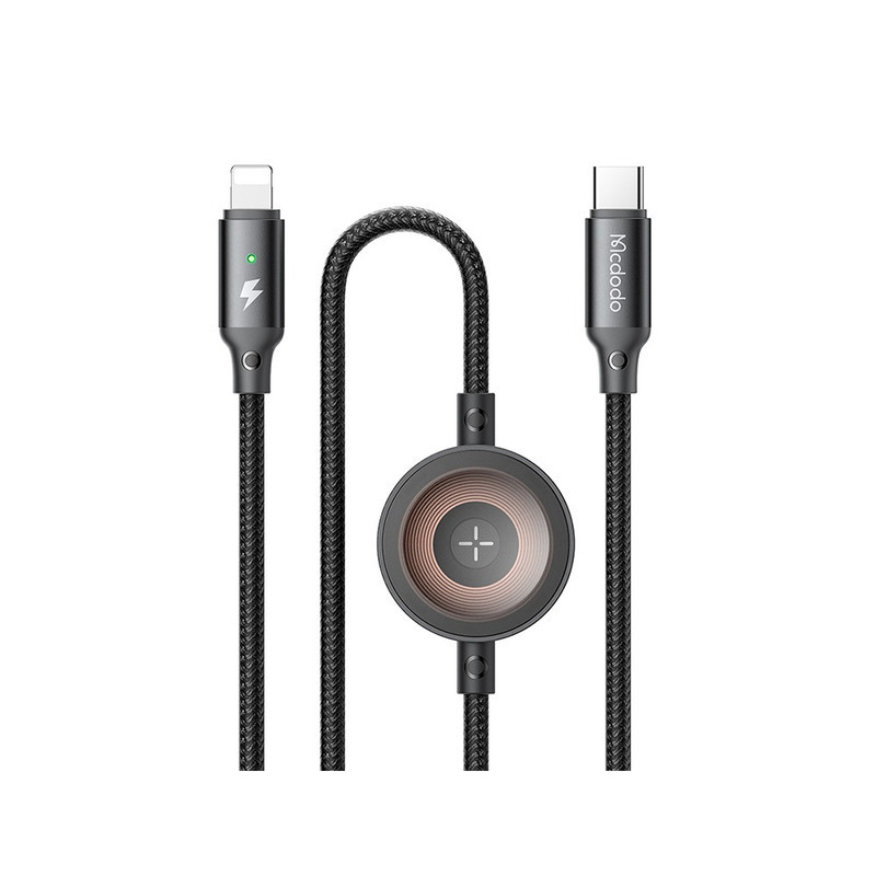 کابل شارژ USB-C به لایتنینگ و اپل واچ مک دودو مدل ca-5680 طول 1.5 متر