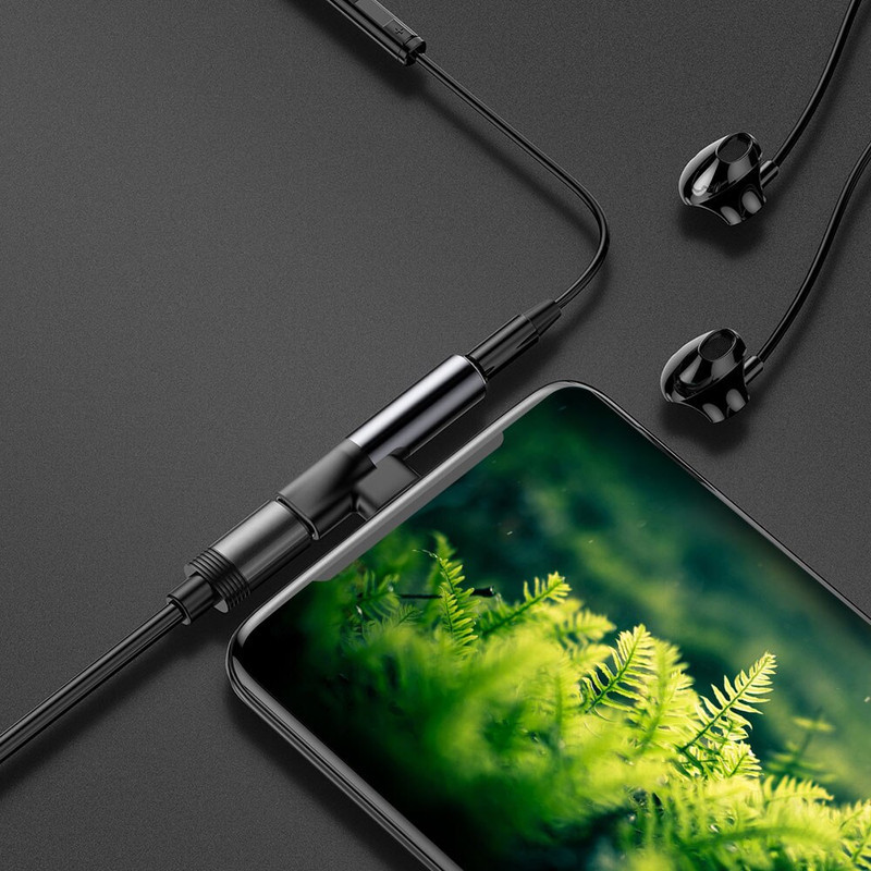 مبدل USB-C به AUXUSB-C باسئوس مدل l41
