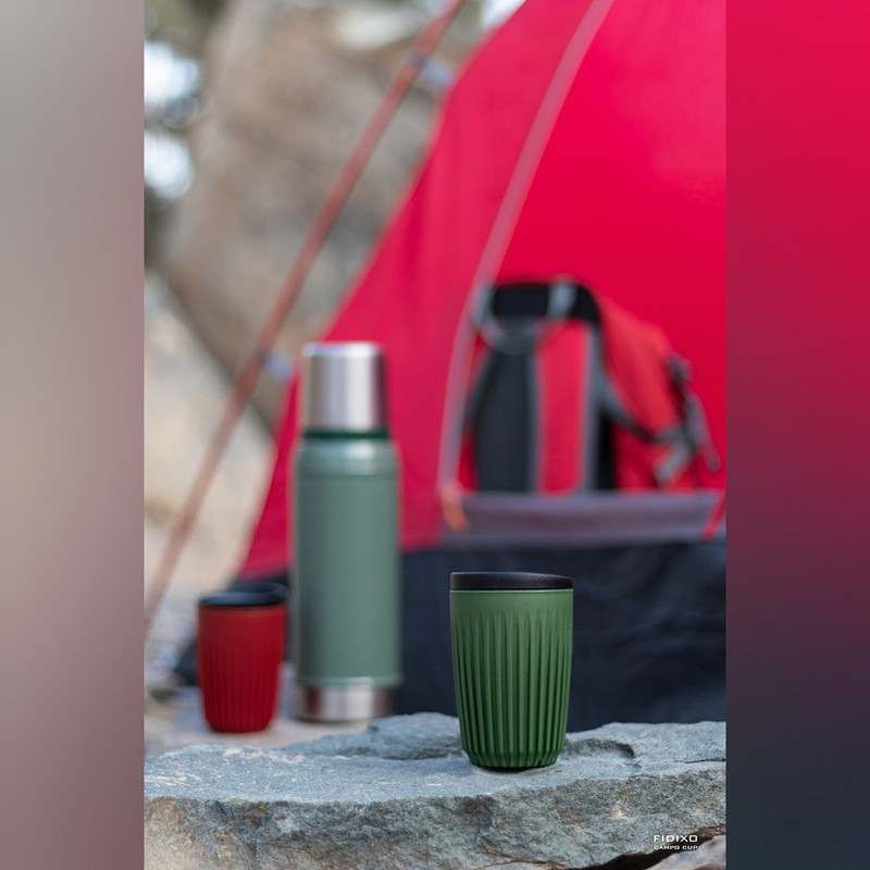 ماگ سفری فیدیکسو مدل Campo Cup کد Fi-CC8596 گنجایش 0.26 لیتر