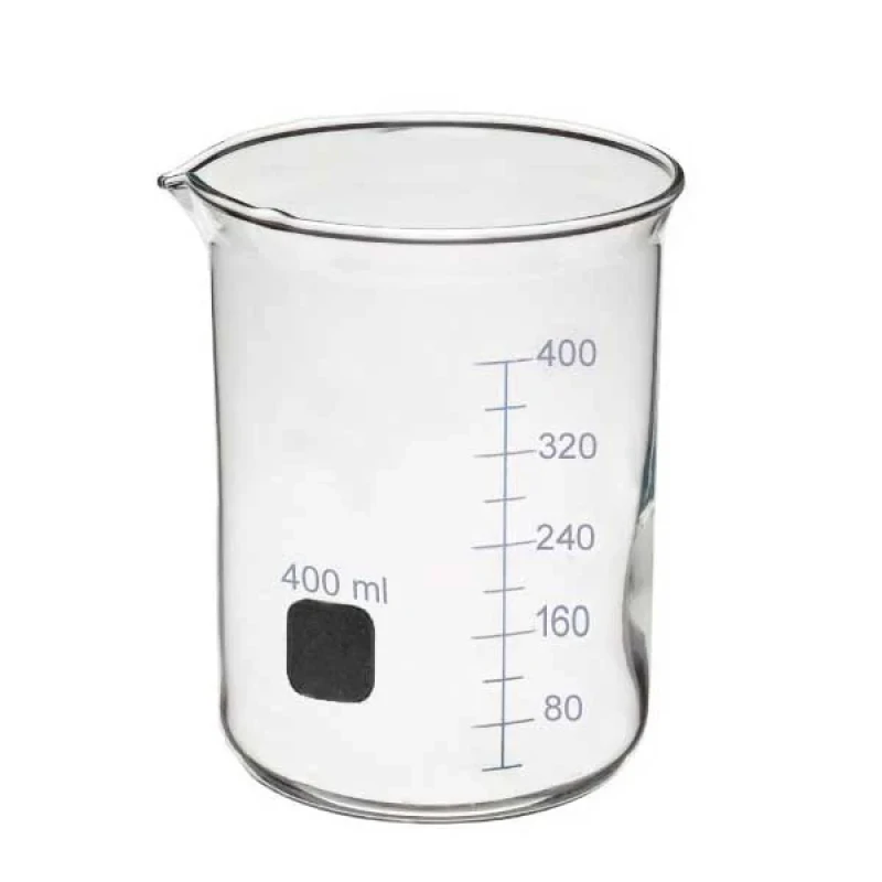 بشر آزمایشگاه مدل Beaker ظرفیت 400 میلی لیتر