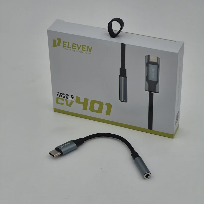کابل تبدیل USB-C به جک 3.5 ایلون مدل CV401 طول0.15 متر