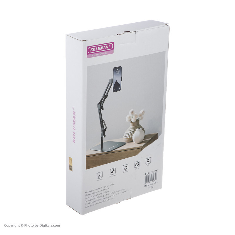 پایه نگهدارنده گوشی موبایل کلومن مدل K-HD030