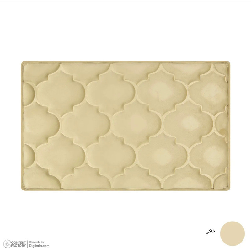 پادری مدل مخمل ترمز دار سایز 70x50x3 سانتی‌متر مناسب برای فضای داخلی