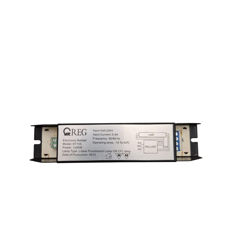 ترانس مهتابی مدل آر ای جی ST 155 1×55