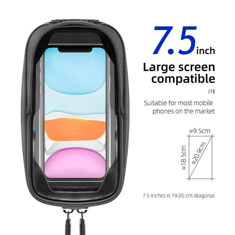 کیف خورجینی دوچرخه راک براس مدل 033bk 1L