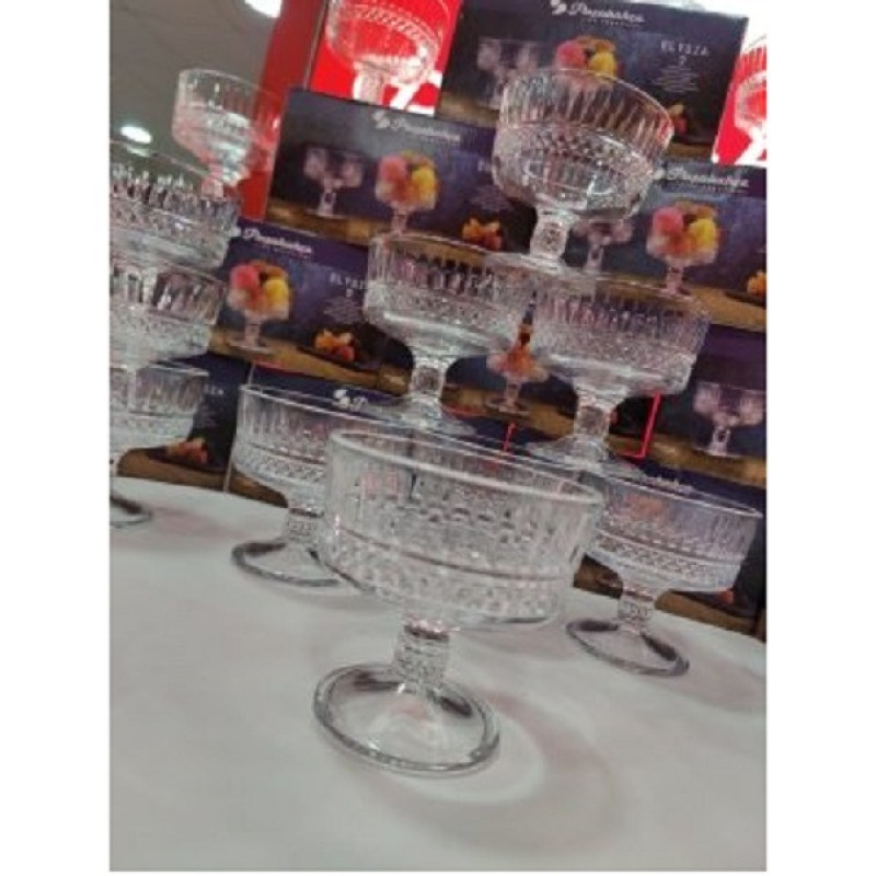 بستنی خوری پاشاباغچه مدل الیسا کد 51749 بسته شش عددی
