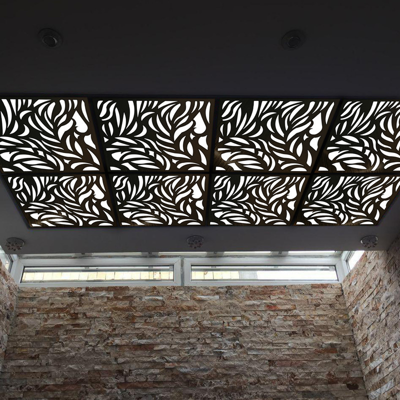تایل سقفی آسمان مجازی بنی دکو مدل MC17 اندازه 60x60 سانتی متر مجموعه 4 عددی