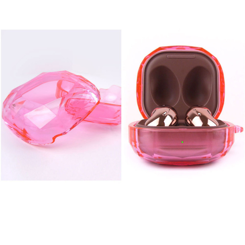 کاور والکری مدل Crystal Diamond مناسب برای کیس بی سیم هدفون سامسونگ Galaxy Buds Live  Buds Pro  Buds 2  Buds 2 Pro  Buds FE به همراه گیره