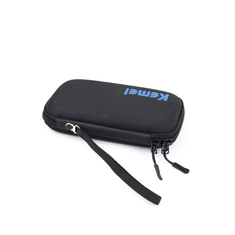 ماشین اصلاح موی سر و صورت کیمی مدل KM-5027 Professional با تیغه تیتانیوم پیشرفته، باتری لیتیوم یون 1400 میلی‌آمپر، شارژ تایپ‌سی، طراحی ارگونومیک و قابلیت استفاده خشک و مرطوب