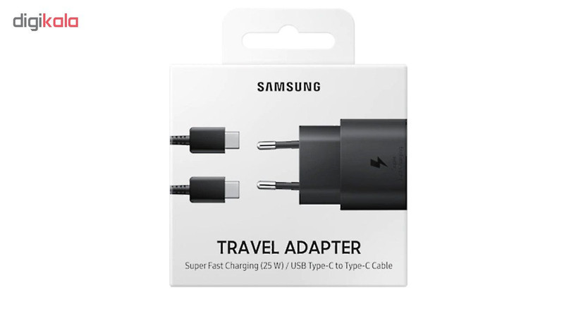 شارژر دیواری مدل EP-TA800 به همراه کابل تبدیل USB-C