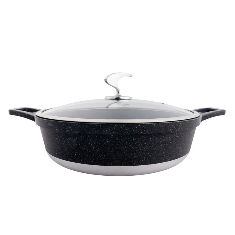 سرویس قابلمه گرانیتی 8 پارچه نیو لایف مدل AFRA-6309