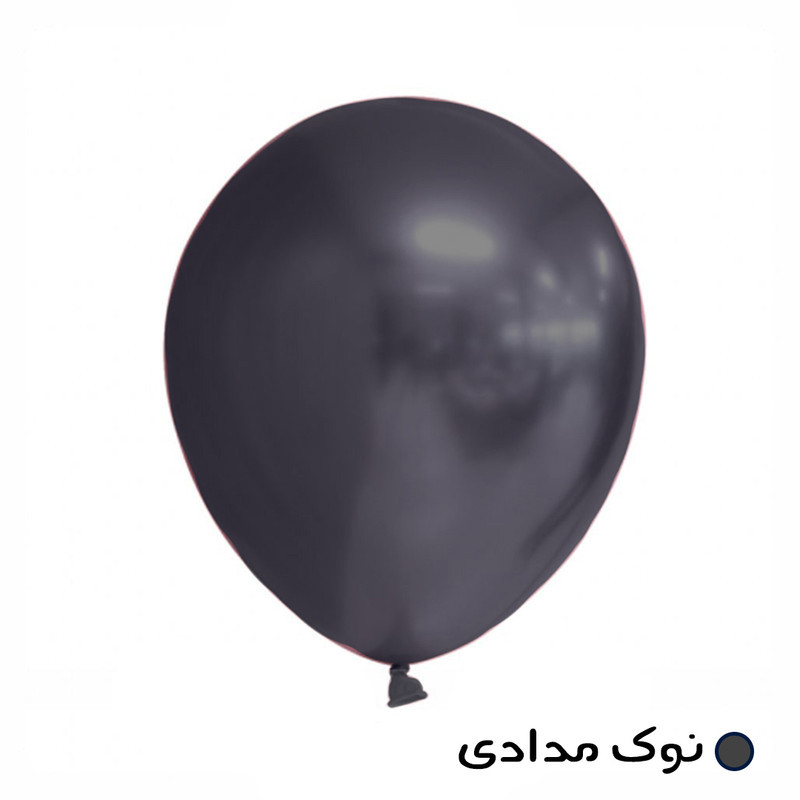 بادکنک مدل لاتکس کروم بسته 10 عددی