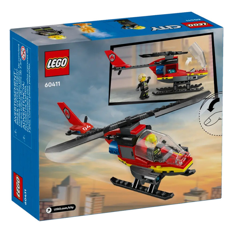 لگو مدل Fire Rescue Helicopter 60411