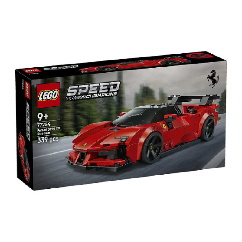 لگو 339 تکه سری Speed Champions مدل Ferrari SF90 XX Stradale Sports Car کد 77254