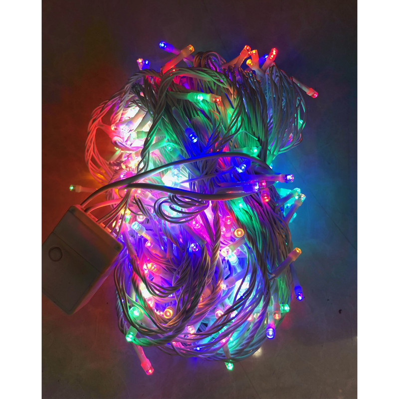 ریسه ال ای دی مدل سوزنی کد RGB50 طول 50 متر