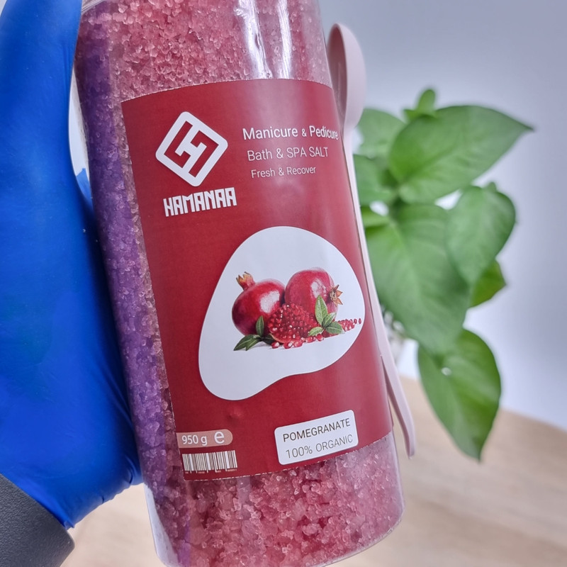 نمک حمام هامانا مدل Pomegranate وزن 950 گرم