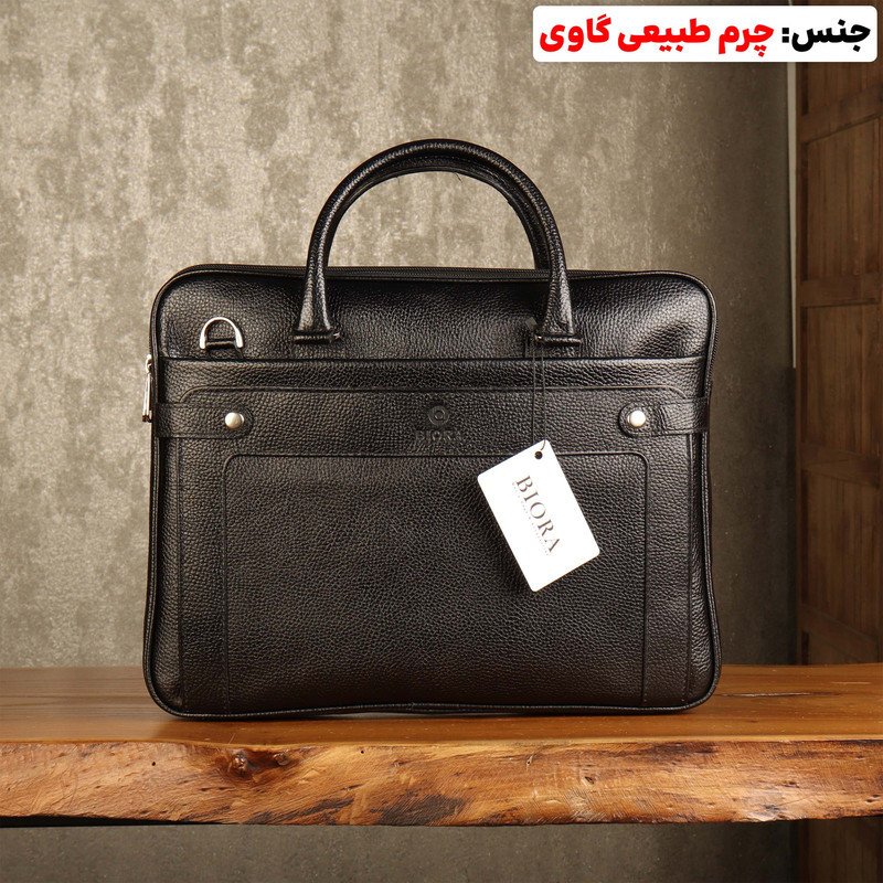 کیف اداری مردانه بیورا مدل چرم طبیعی کد eez30