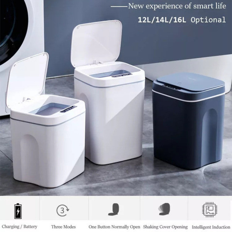 سطل زباله مدل هوشمند کد Y8620A  16L