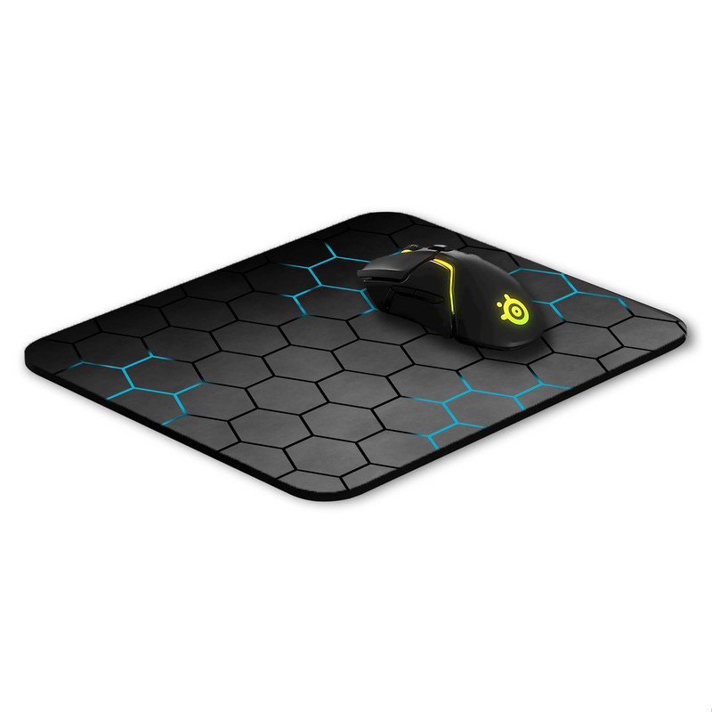 ماوس پد طرح Dark Hexagons مدل Z11