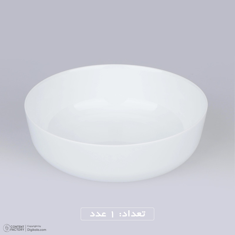 سرویس 2 پارچه کاسه اوپال دینو مدل آون شامل کاسه بزرگ 21.5×21.5×7 سانتی‌متر و کاسه کوچک 17.5×17.5×7 سانتی‌متر، مقاوم در برابر شوک حرارتی، مناسب شست‌وشو با دست و ماشین ظرفشویی
