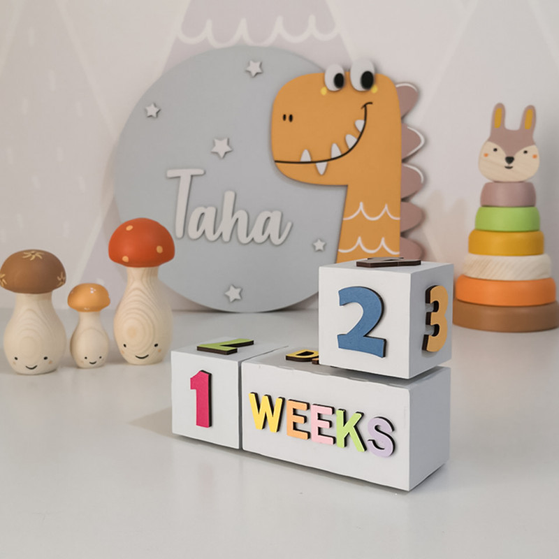 استند رومیزی کودک مدل مدل گاهشمار سن کد MKids35-FullColor-F