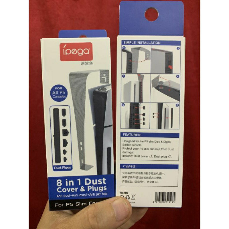 گرد و غبار گیر کنسول پلی استیشن 5 اسلیم آی پگا مدل ipega p5slim