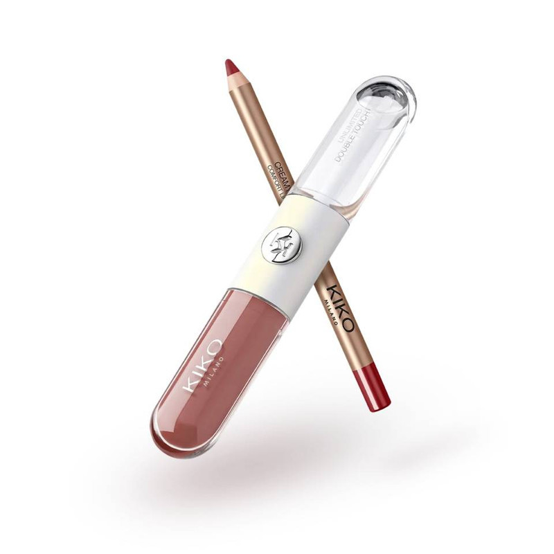 مجموعه رژ مایع و مداد لب کیکو میلانو مدل My Perfect Combo Lips Gift Set شماره 131 به همراه کیف