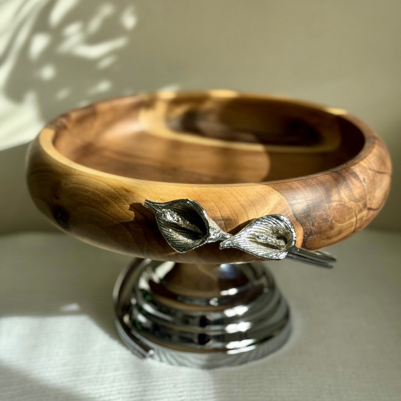 میوه خوری مدل پایه دار گل لیلیوم