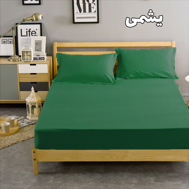 سرویس ملحفه بومرنگ مدل Simple-160 دو نفره 3 تکه