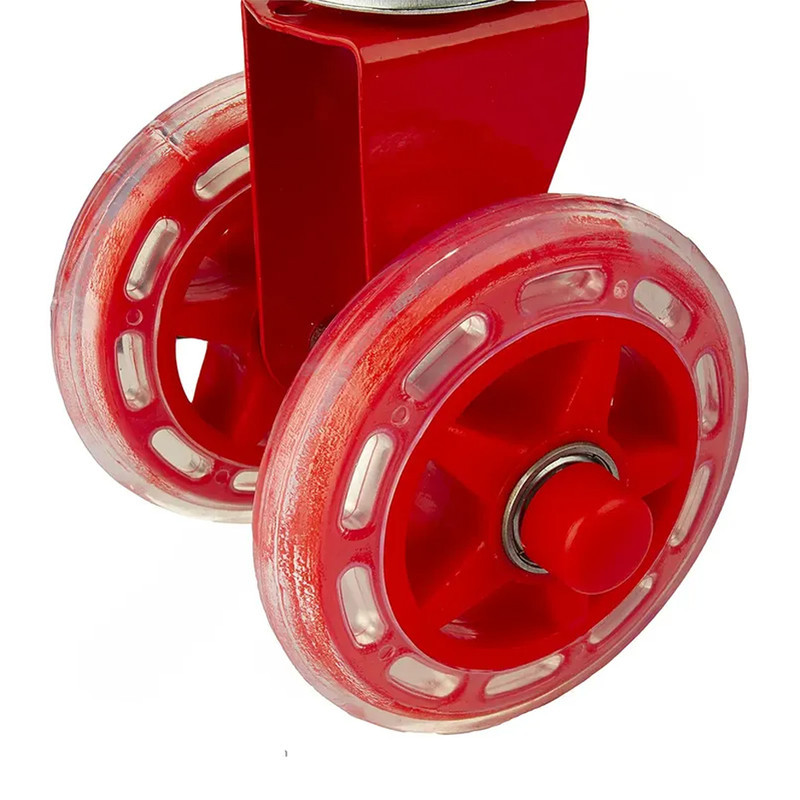 اسکوتر کودک رجال مدل چهار چرخ کد 90-Folding به همراه زنگ هشدار ظرفیت وزنی 70 کیلوگرم