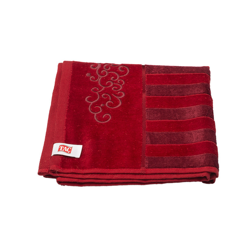 حوله دستی تاچ مدل قلاب دوزی سایز 80x40 سانتی متر