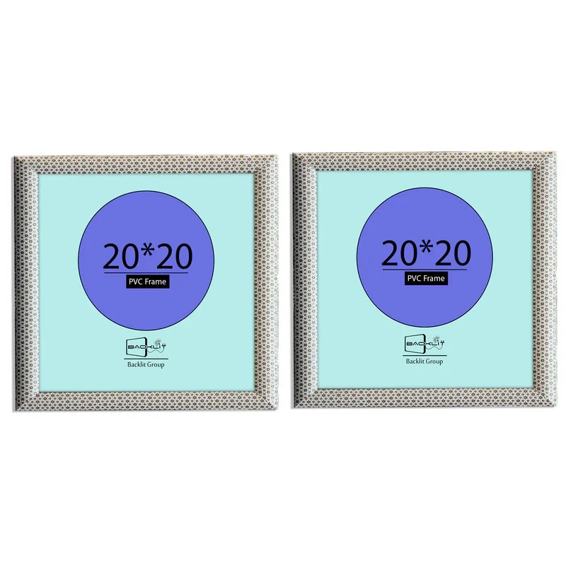 قاب عکس بکلیت مدل خاتم 20x20 مجموعه دو عددی