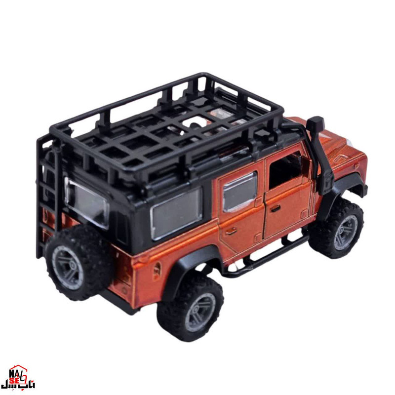 ماشین بازی ناب سل مدل لندروور فلزی چراغدار موزیکال Land Rover CAR with lights and music