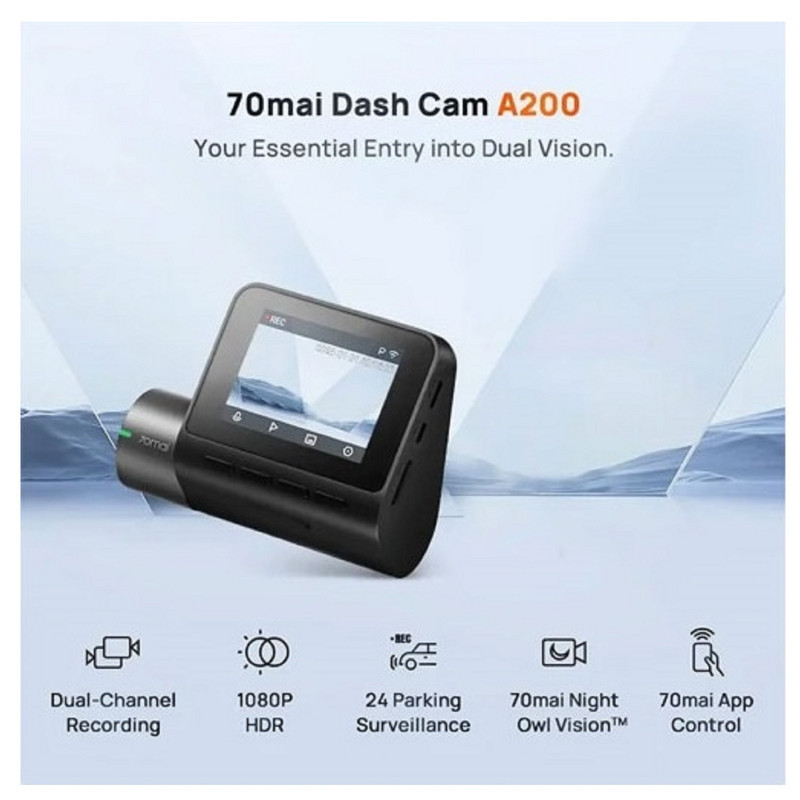 دوربین فیلم برداری خودرو سوِنتی مِی مدل 70mai Dash Cam A200