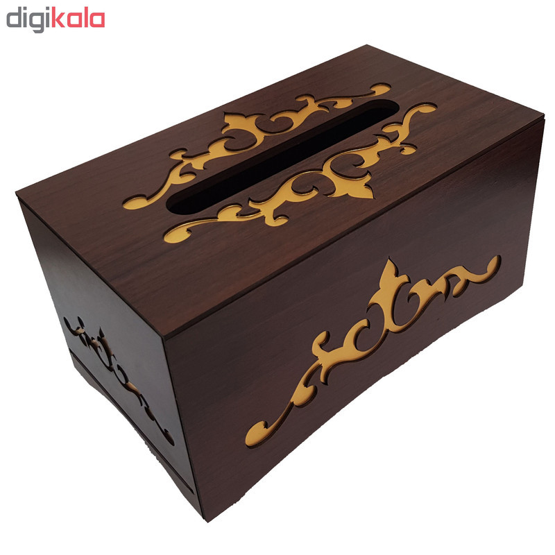 جعبه دستمال کاغذی مدل رویال کلاسیک