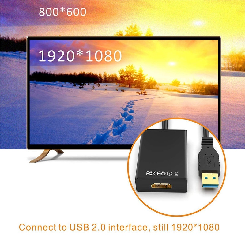 مبدل 3.0 USB به HDMI کد 1537