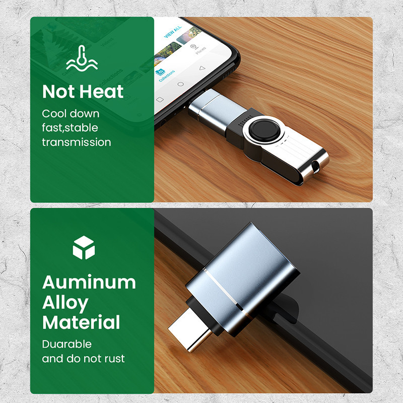 مبدل USB 3.0 به USB-C مدل OTG-AC304