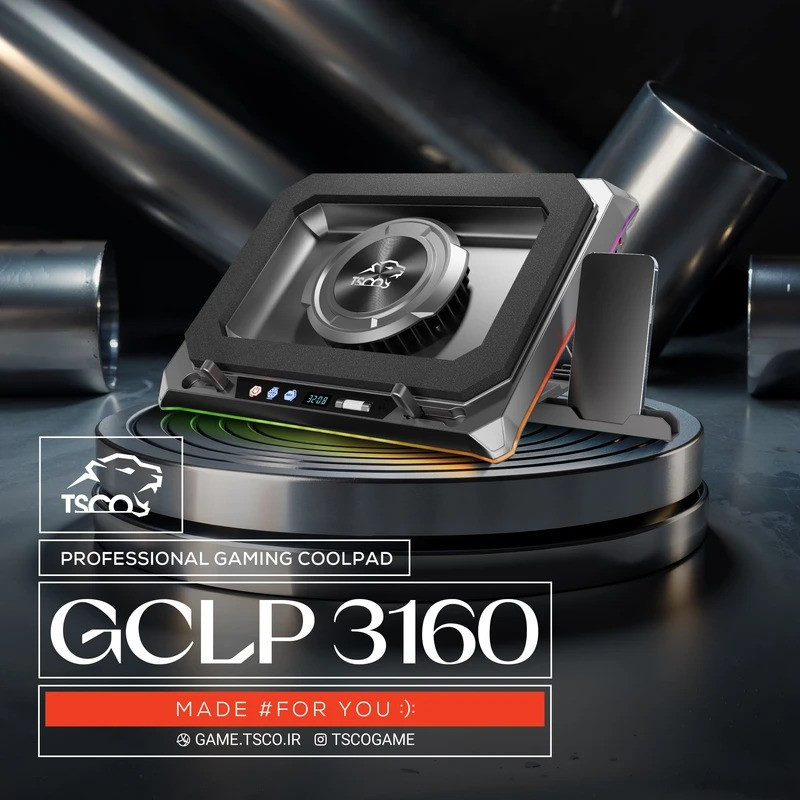 پایه خنک کننده  لپ تاپ تسکو مدل GCLP 3160