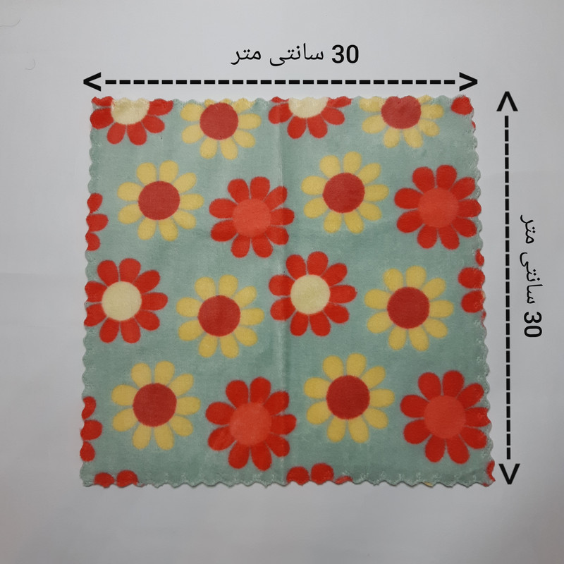 دستمال آشپزخانه مدل نظافت همه کاره مجموعه 4 عددی