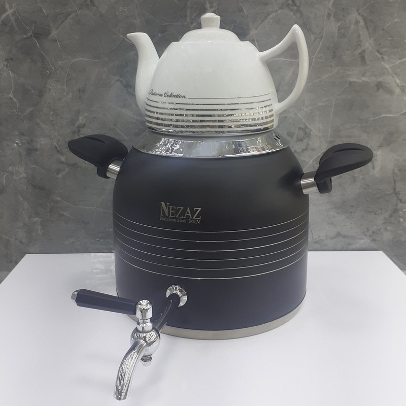 ست کتری و قوری نزاز مدل قالب ترک