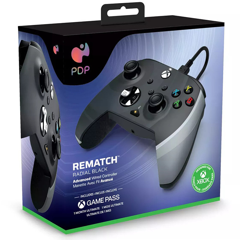 دسته بازی ایکس باکس پی دی پی مدل REMATCH Radial Black