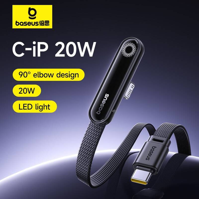 کابل تبدیل USB-C به لایتنینگ بیسوس مدل MVP3 GAMING 20W طول 1 متر