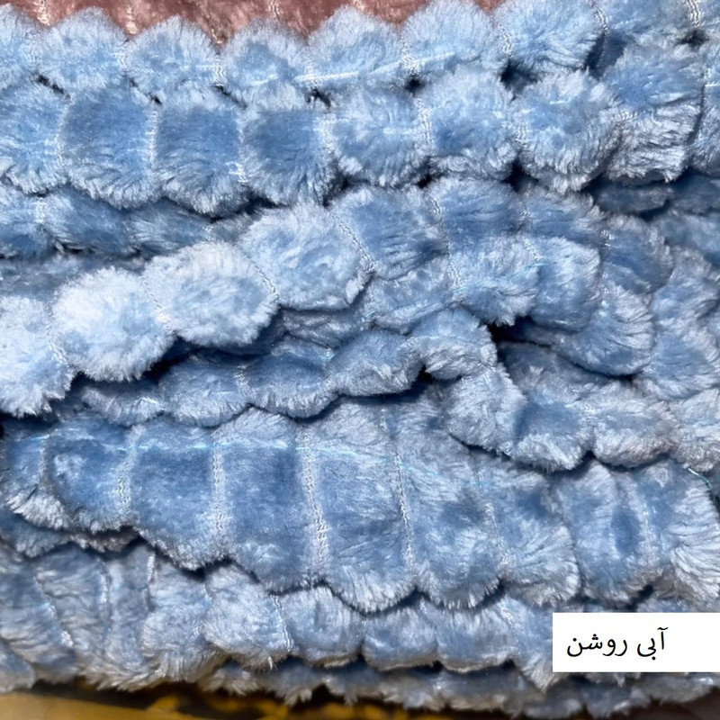 پتو مسافرتی ژینورا مدل کرکره ای سایز 140x200 سانتی متر
