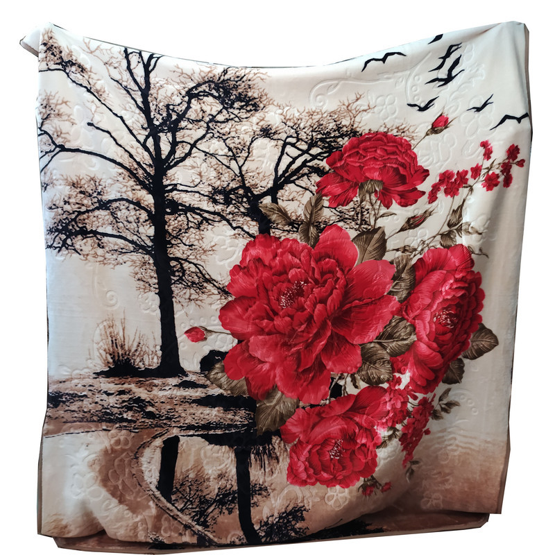 پتو شادیلون مدل Rose دونفره سایز 200x230 سانتی متر