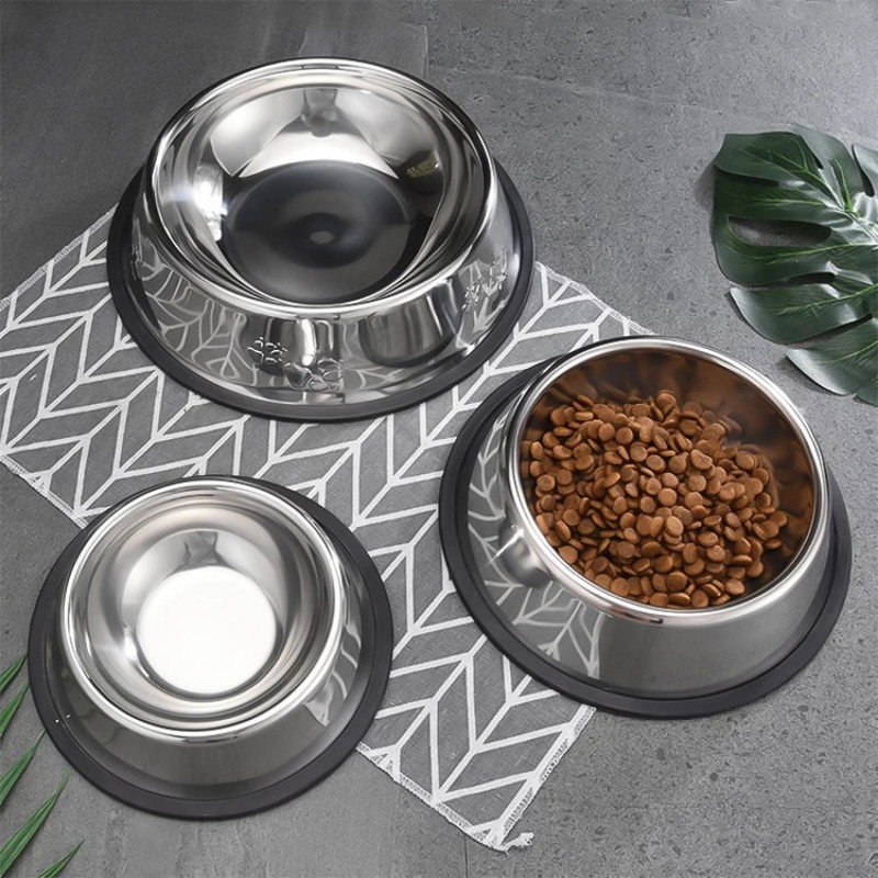 ظرف غذای سگ و گربه مدل Staninless steel 01