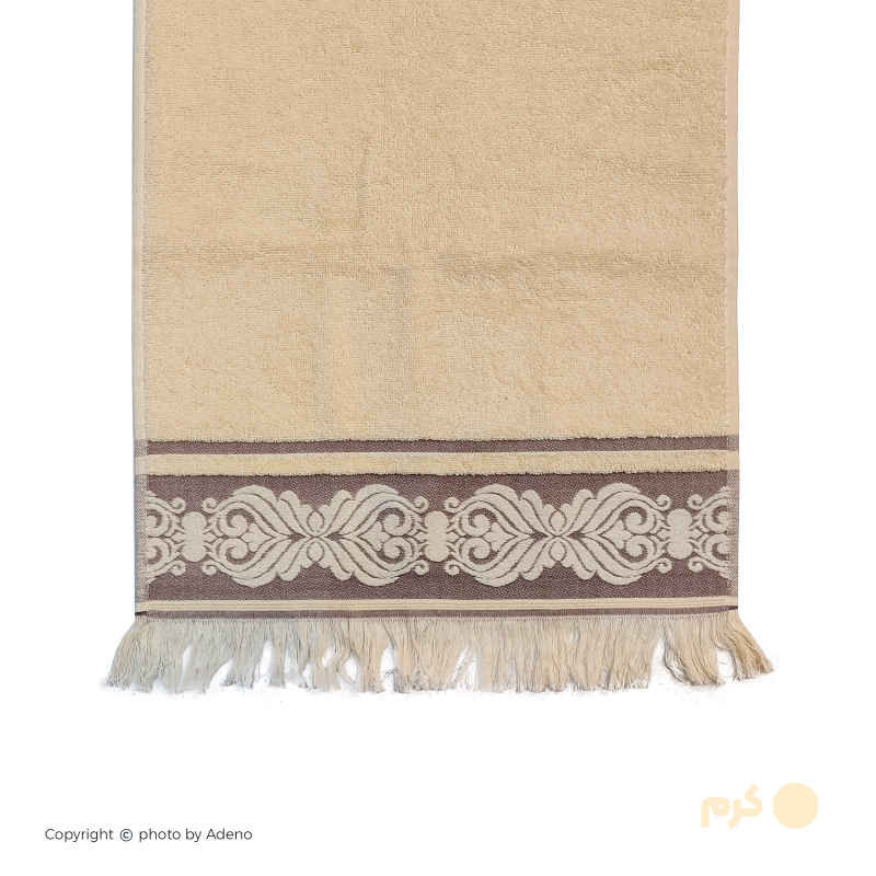 حوله دستی آدنو مدل رئال سایز 40x80 سانتی متر