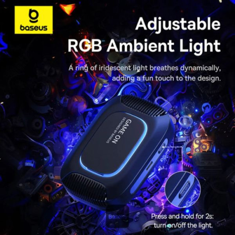 شارژر رومیزی 15 وات بیسوس مدل  15W Wireless Charger Magnetic Phone Cooler